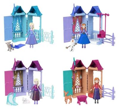 Image de Jeu de figurines "La Reine des Neiges" - Village d'Arendelle