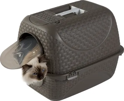 Obrázek produktu pro Bama Pet Kattenbak 41.8x50.5x39.6 cm Taupe