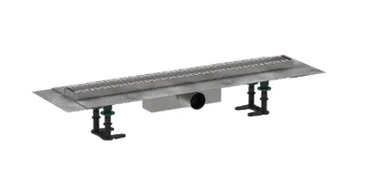Zdjęcie produktu dla Hansgrohe RainDrain Compact - Niecka prysznicowa 70 cm do zabudowy płytkami, z rusztem 56177000
