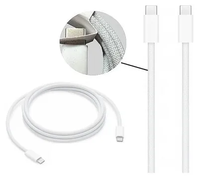 Produktbild von Daten-/Ladekabel - USB-C auf USB-C (wie Apple MU2G3ZM/A) 240W - 2m Bulk