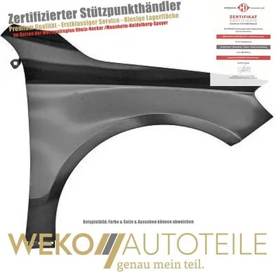 Produktbild von Kotflügel vorne rechts DIEDERICHS 1682006 für MERCEDES-BENZ