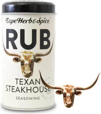 Produktbild von Cape Herb and Spice Rub Texan Steakhouse Gewürzsalzmischung 100g