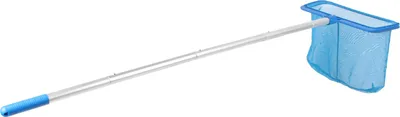 Image de Filet d'écumage de piscine Long Pole Fine Mesh Leaf Skimmer Net From Swimming Pools Hot Tubs Spas and Fountains