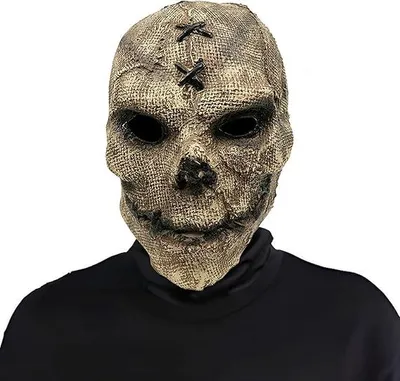 Produktbild von Gruselige Latexmaske Halloween Kostüm Totenkopf Realistisch
