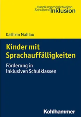 Produktbild von Kinder mit Sprachauffälligkeiten