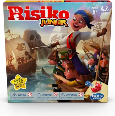 Produktbild von Hasbro - Risiko Junior Brettspiel Gesellschaftsspiel Kinder