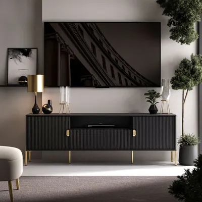 Produktbild von RTV DALIA Schrank 180 cm Schwarz