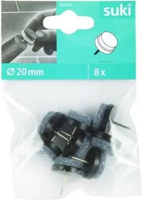 Produktbild von Fix-o-moll Filzgleiter Clou8patinsfeutreweißdeo24mm - Fix-o-moll
