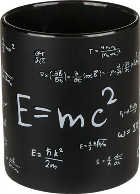 Immagine prodotto di Tazza nera grande Out of the Blue per matematici