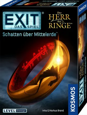 Produktbild von KOSMOS Experimentierkästen|KOSMOS EXIT® Herr der Ringe Schatten über Mittelerde™ (E)