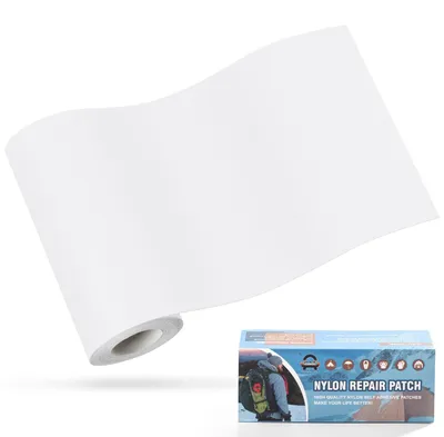 Productafbeelding van Nylon zelfklevende reparatiepleisters, 10x160 cm, waterdicht, voor tenten