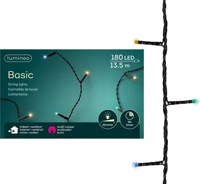 Produktbild von Farbe LED-Weihnachtsbaumbeleuchtung 180 LEDs 18,5m