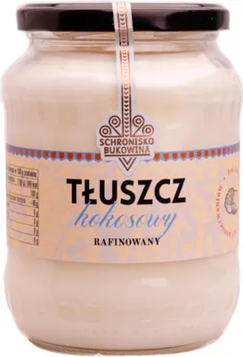 Produktbild von Raffiniertes Kokosfett 720 ml - Schronisko Bukowina