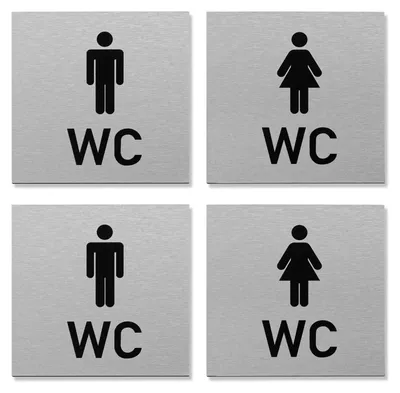 Image de Solidchoice - Lot de 4 plaques de toilette autocollantes, 12 x 12 cm