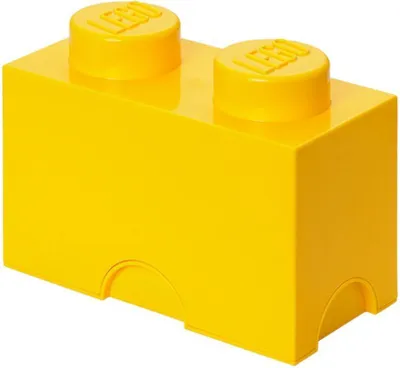 Immagine prodotto di LEGO 40021732 Mattoncini LEGO STORAGE BRICK 2, 2,6 litri, giallo