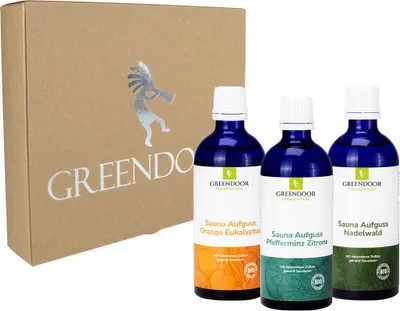 Produktbild von GREENDOOR Geschenk Set  Sauna Aufguss