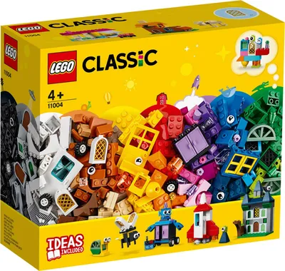 Produktbild von LEGO® Classic LEGO Bausteine - kreativ mit Fenstern, 11004