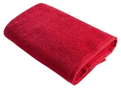 Image de ARTG - Serviette de bain LT2718 (180 cm x 100 cm) (Rouge foncé)