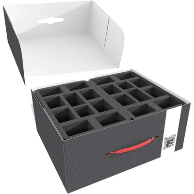 Image de FSLB150 Boîte de rangement pour Warcaster : transport de 40 figurines