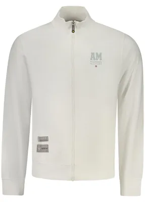 Produktbild von Stylische Sweatjacke mit Reißverschluss für Herren in Weiß