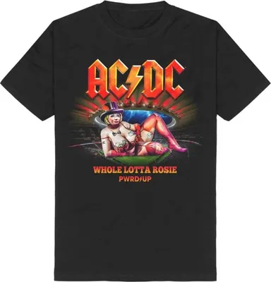 Produktbild von AC/DC T-Shirt Herren Madrid schwarz Band-Merch, Bands 100% Baumwolle XXL