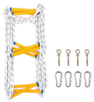 Productafbeelding van 5M Touwladder voor Noodgevallen – Draagbare Evacuatieladder van Nylon