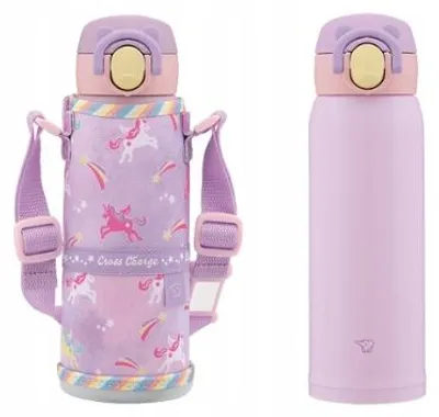 Produktbild von Zojirushi SM-UA48VZ Kinder Thermosbecher Einhorn violett