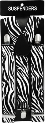 Produktbild von Hosenträger Zebra look Hosenträger Safari Look suspenders zebra braces zebra