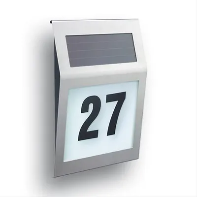Produktbild von GEV Solar-Hausnummernleuchte LPH 11014/LED/Solar