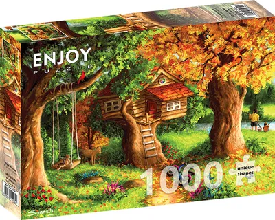 Obrázek produktu pro Puzzle 1000 dílů Enjoy – Stromový dům