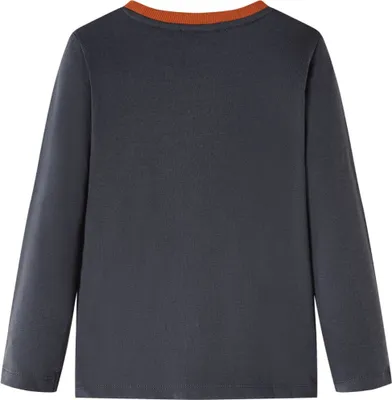 Immagine prodotto di Camicia da bambino a maniche lunghe Antracite 92