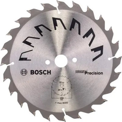 Produktbild von Kreissägeblatt PRECISION D= 190 mm, Bohrung= 20 mm, Z= 24