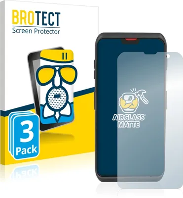 Produktbild von 3x BROTECT Entspiegelungs Schutzglas für Honeywell Scanpal EDA52/ EDA5S Schutzfolie Panzer Folie Glas Display Schutz matt