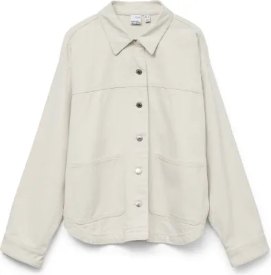 Zdjęcie produktu dla VERO MODA Casualowa oversizowa kurtka koszulowa w stylu denim Rozmiar: S
