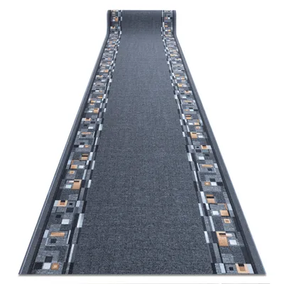 Zdjęcie produktu dla CHODNIK PODGUMOWANY BOMBAY 100cm szary 100x220 cm