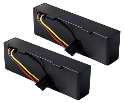 Image de Batterie pour aspirateur robot LDS, 14,8V, 12800mAh, 12800mAh – 2 pièces