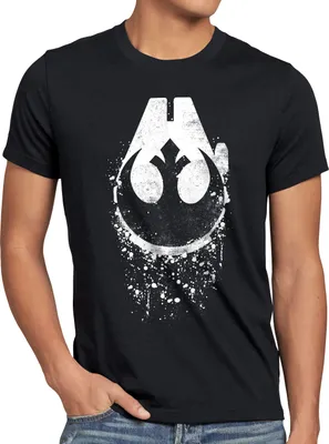 Produktbild von A.N.T. Rebel Star Herren T-Shirt xwing ywing yavin
