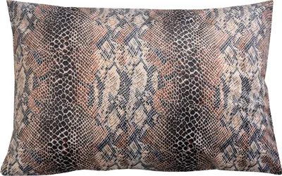 Produktbild von Kissenhülle - Braun - Schwarz - Polyester - 40 x 60 cm - mit Reißverschluss