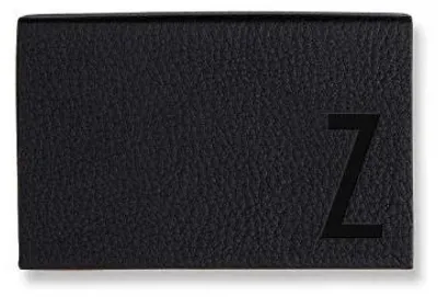 Produktbild von Design Letters Kreditkartenhalter Schwarz Z
