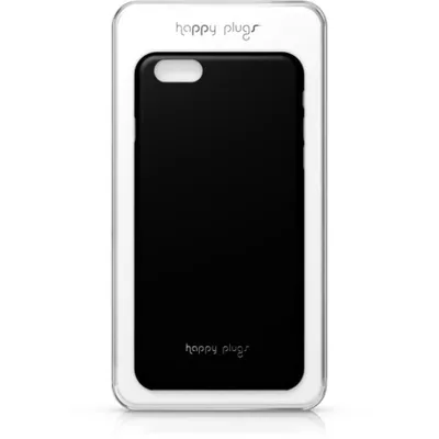 Produktbild von Happy Plugs 8895, Cover, Apple, iPhone 6/6s Plus, 14 cm (5.5"), Schwarz