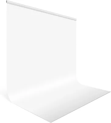 Obrázok produktu pre Fotografické pozadie 2 m x 3 m, skladací polyester, biele, pre fotografovanie