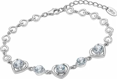 Image de Lotus Silver Bracelets Femmes 925 argent sterling environ 16cm D2JLP3092-2-1
