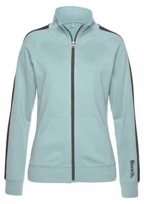 Produktbild von Bench Sweatjacke mint-schwarz Größe 40/42