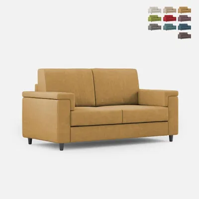 Produktbild von 2-Sitzer Sofa mit abnehmbarem Stoff im modernen Stil Marrak 120 - Kamel