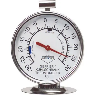 Zdjęcie produktu dla KÜCHENPROFI Kühlschrankthermometer Edelstahl 18/10 rostfrei, Höhe: 100 mm