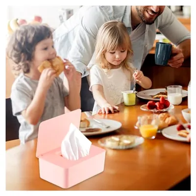 Produktbild von Feuchttuchspender für Babys | Wiederverwendbare Aufbewahrungsbox für Feuchttücher und Papiertücher