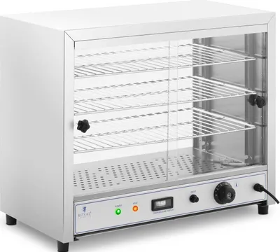 Zdjęcie produktu dla Witryna Grzewcza Ekspozycyjna Do Potraw 3 Półki 1000 W