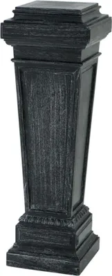 Produktbild von Casa Padrino Designer Säule / Beistelltisch 38 x 38 x H. 114 cm - Luxus Möbel Grau