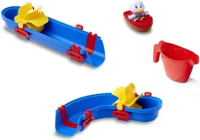 Produktbild von Aquaplay Sploshy Cascade Badespielzeug, Wasserkreislauf mit Boot und Figur, 3-6 Jahre, Wasserbahn