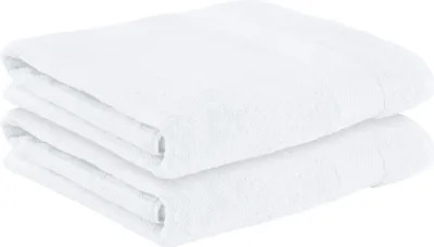 Produktbild von Erwin Müller Badetuch Sindelfingen" 2er-Pack weiß 100x150 cm"